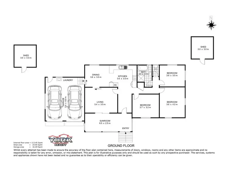 Floorplan of Homely house listing, 279c Alderley Street, South Toowoomba QLD 4350