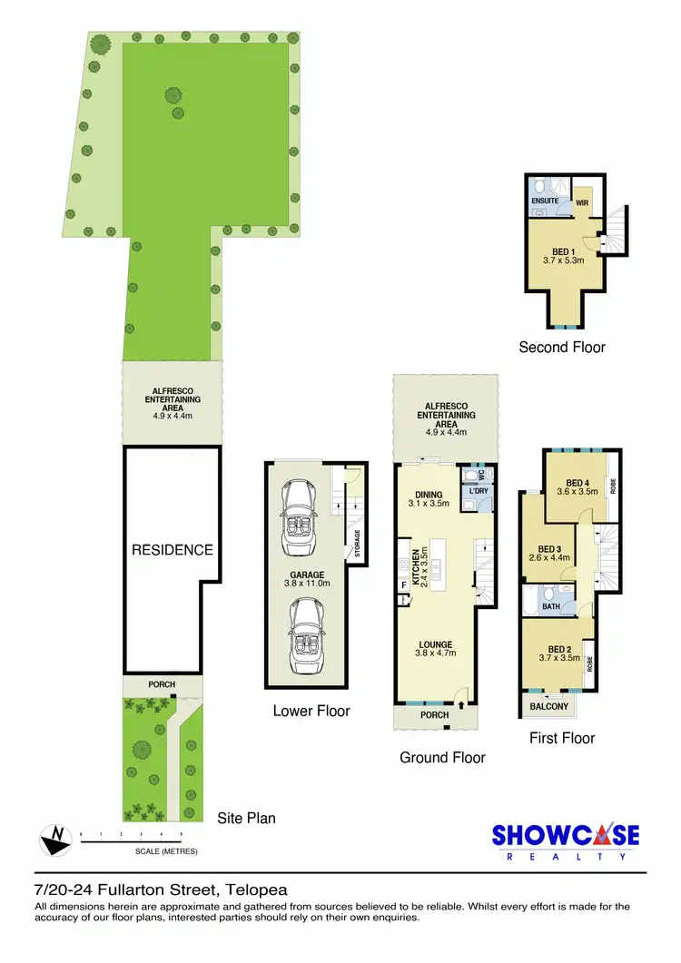 Floorplan of Homely townhouse listing, 7/20-24 Fullarton Street, Telopea NSW 2117