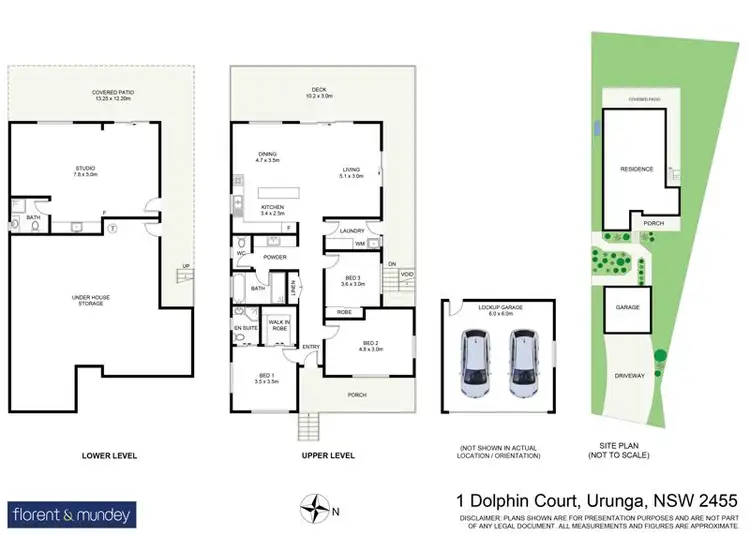 Floorplan of Homely house listing, 1 Dolphin Ct, Urunga NSW 2455