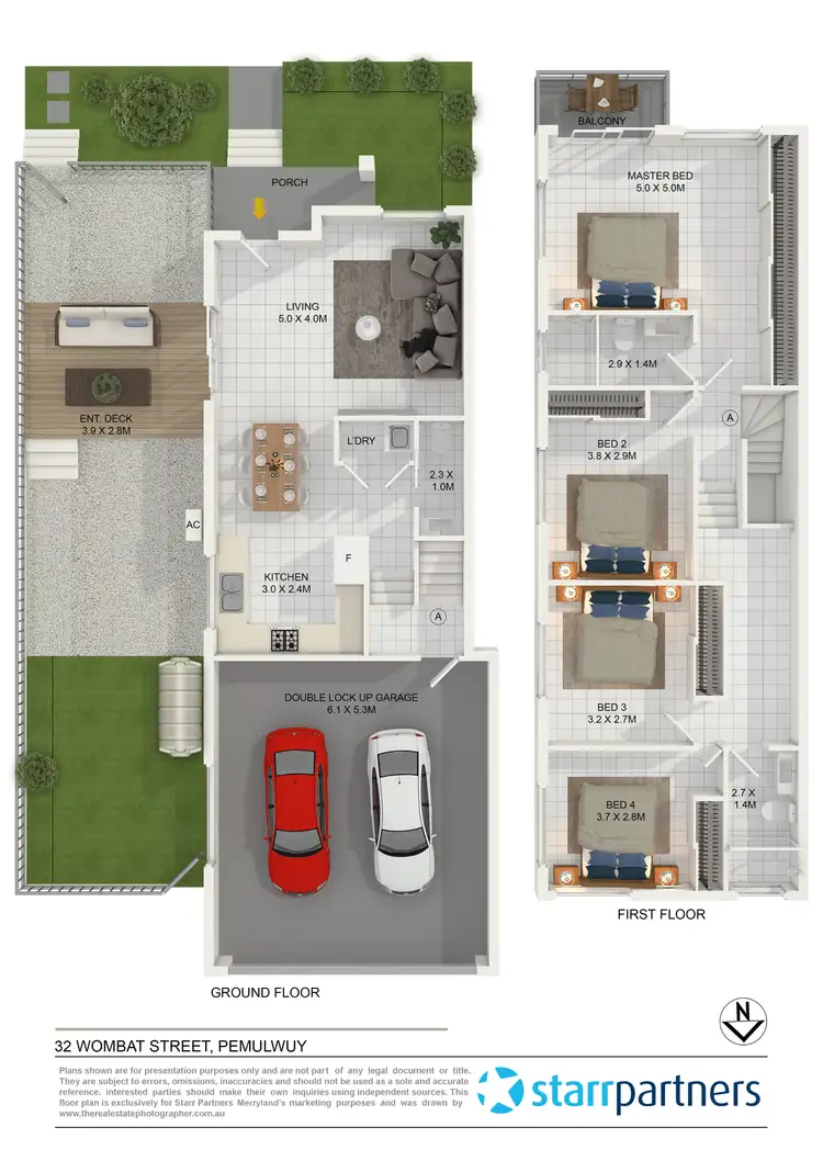 Floorplan of Homely house listing, 32 Wombat Street, Pemulwuy NSW 2145