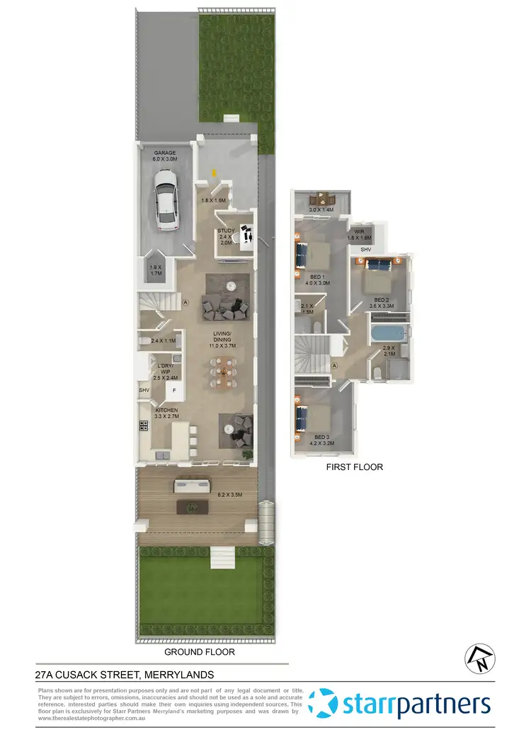 Floorplan of Homely house listing, 27a Cusack Street, Merrylands NSW 2160