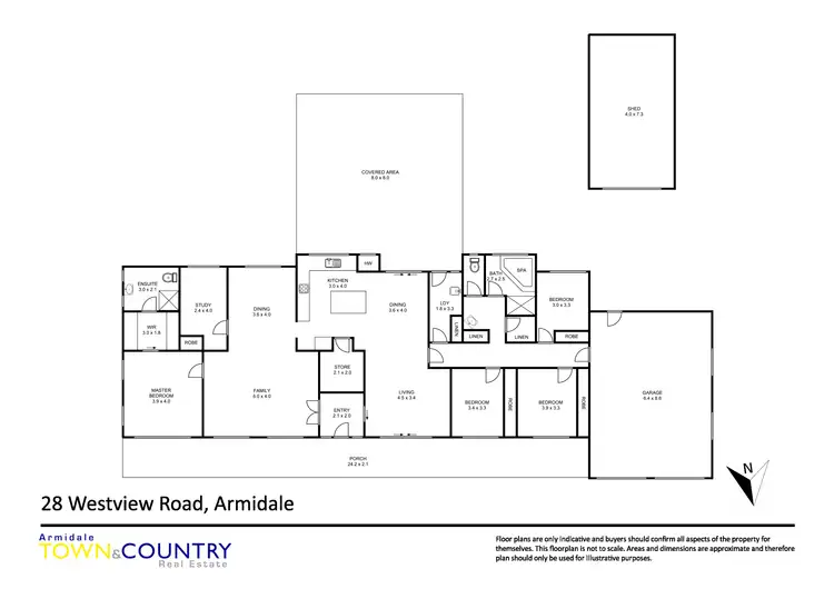 Floorplan of Homely house listing, 28 Westview Road, Armidale NSW 2350