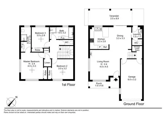 Floorplan of Homely townhouse listing, 13/40 Bognor Street, Tingalpa QLD 4173
