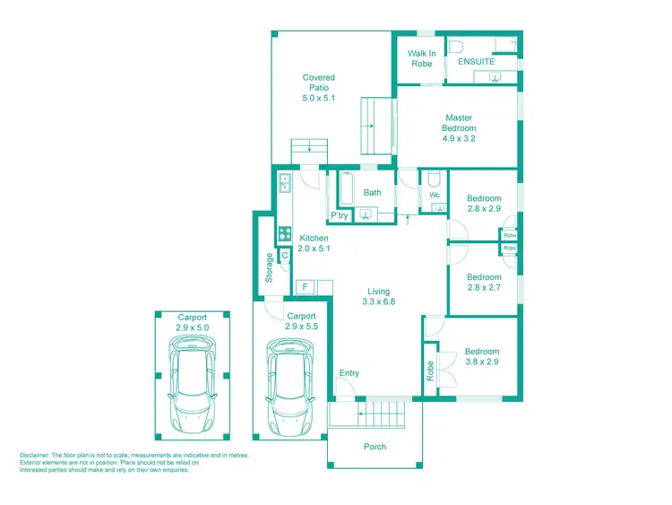 Floorplan of Homely house listing, 13 D'arcy Way, Lawnton QLD 4501
