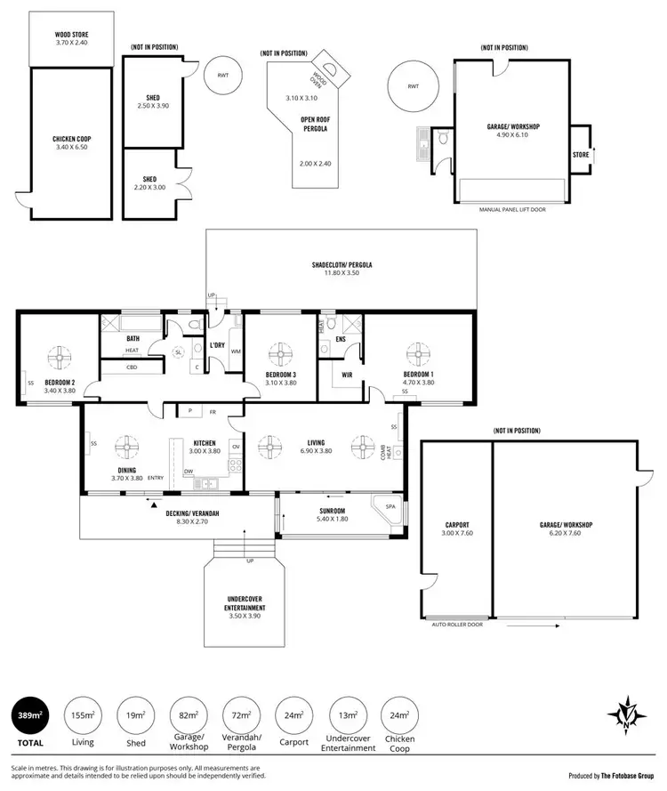 Floorplan of Homely house listing, 1590 East Front Road, Younghusband SA 5238