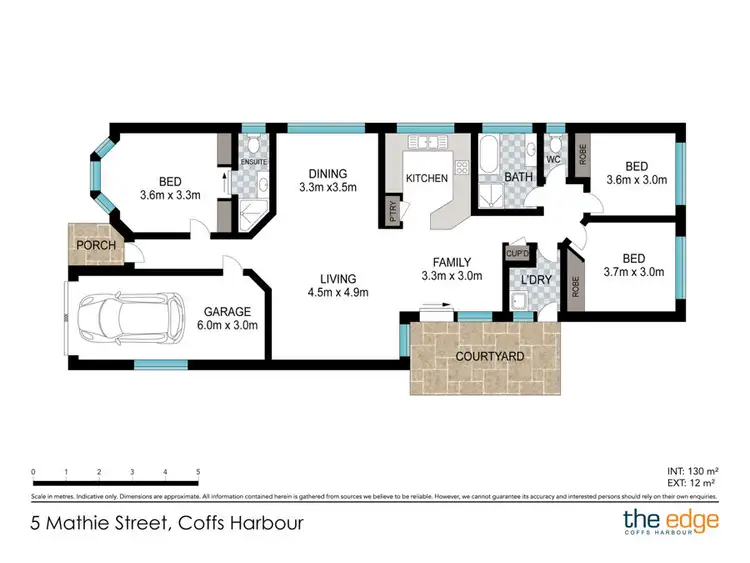 Floorplan of Homely house listing, 5 Mathie Street, Coffs Harbour NSW 2450