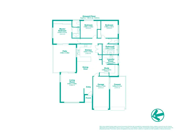 Floorplan of Homely house listing, 12 Caribou Crescent, Fitzgibbon QLD 4018