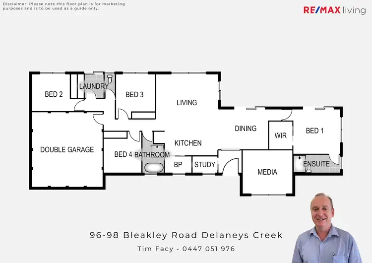 Floorplan of Homely house listing, 96-98 Bleakley Road, Delaneys Creek QLD 4514