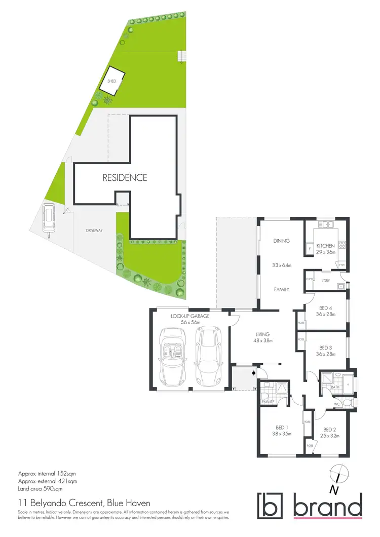 Floorplan of Homely house listing, 11 Belyando Crescent, Blue Haven NSW 2262