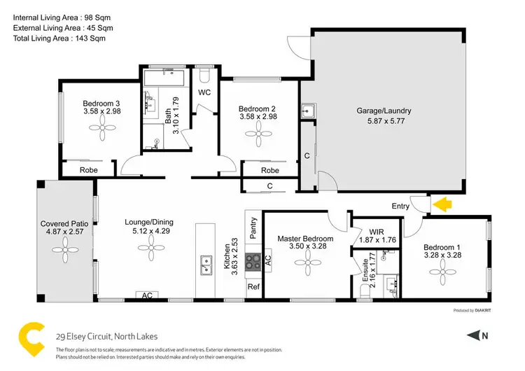 Floorplan of Homely house listing, 29 Elsey Circuit, North Lakes QLD 4509