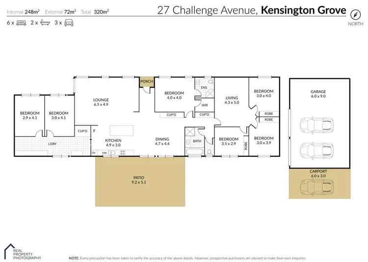 Floorplan of Homely rural property listing, 27 Challenge Avenue, Kensington Grove QLD 4341