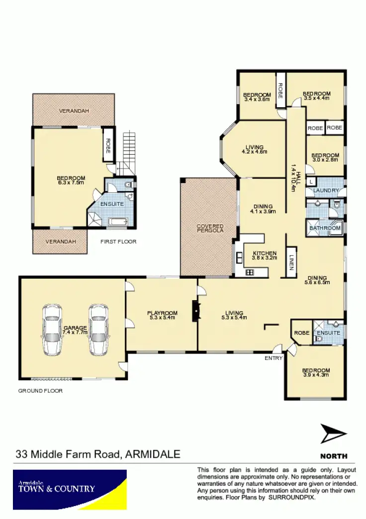 Floorplan of Homely rural property listing, 33 Middle Farm Road, Armidale NSW 2350