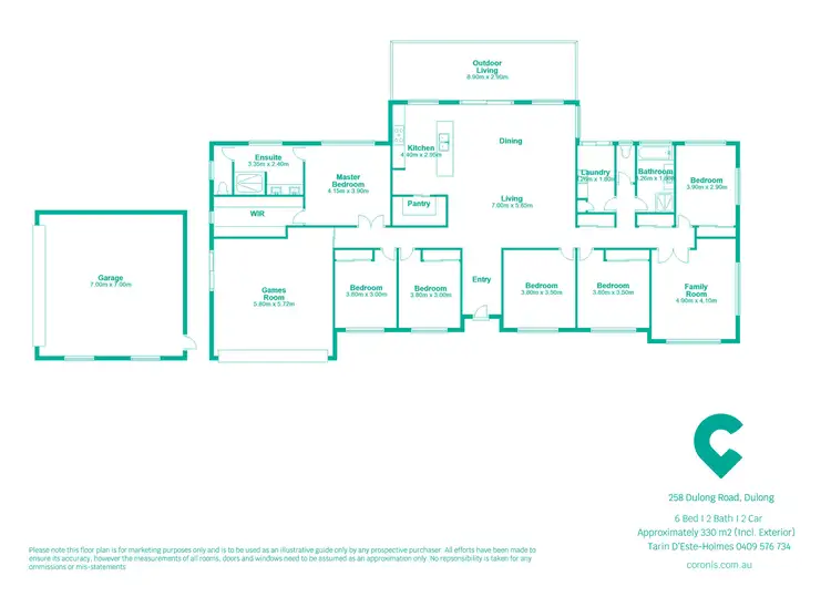 Floorplan of Homely house listing, 258 Dulong Road, Dulong QLD 4560
