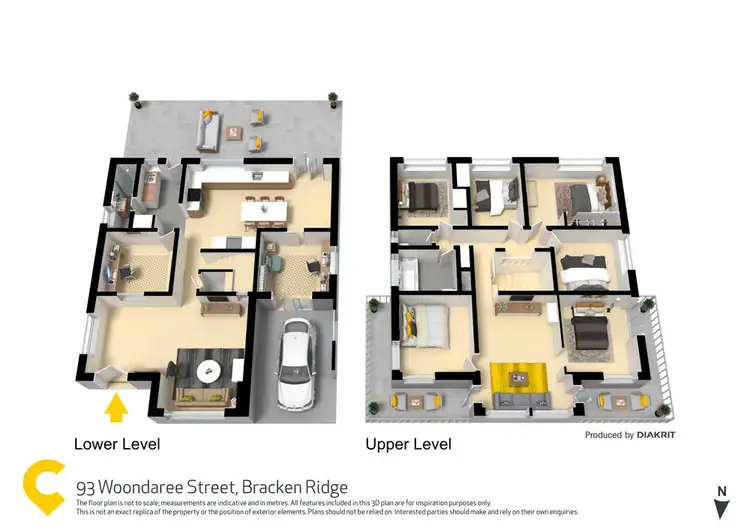 Floorplan of Homely house listing, 93 Woondaree Street, Bracken Ridge QLD 4017