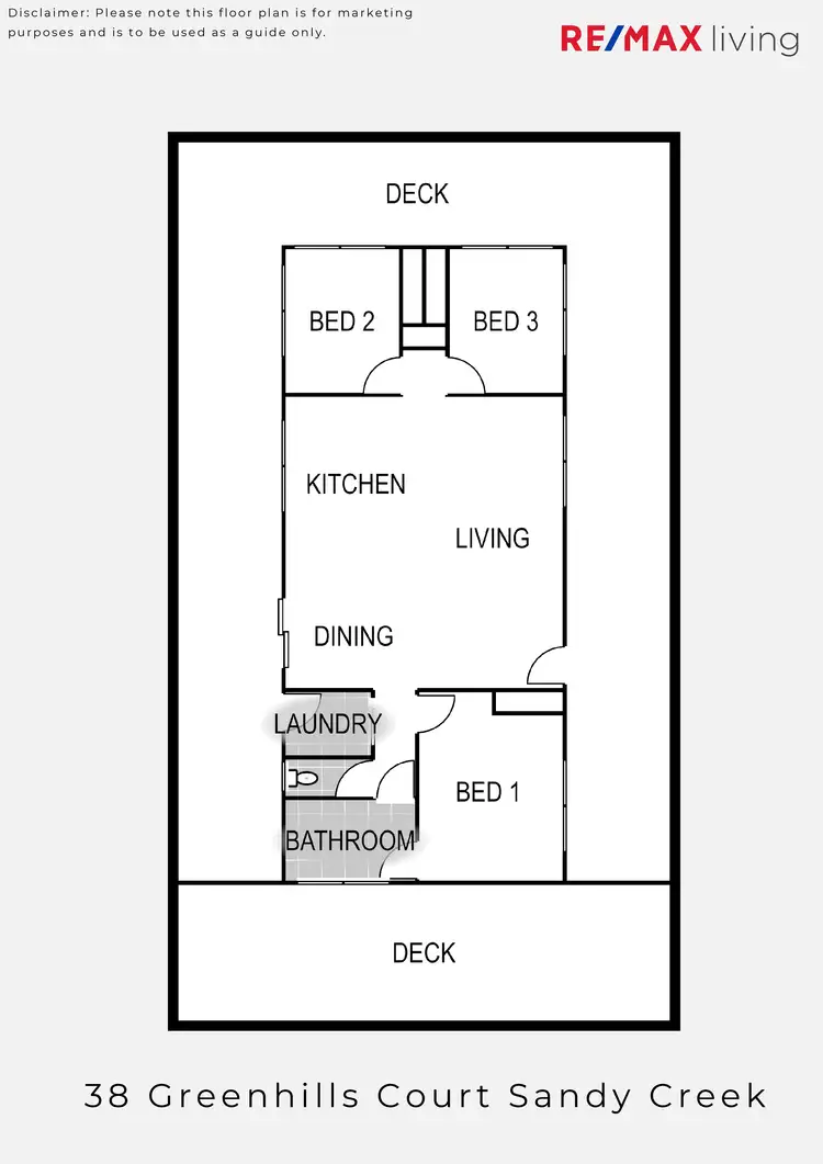 Floorplan of Homely house listing, 38 Greenhills Court, Sandy Creek QLD 4515