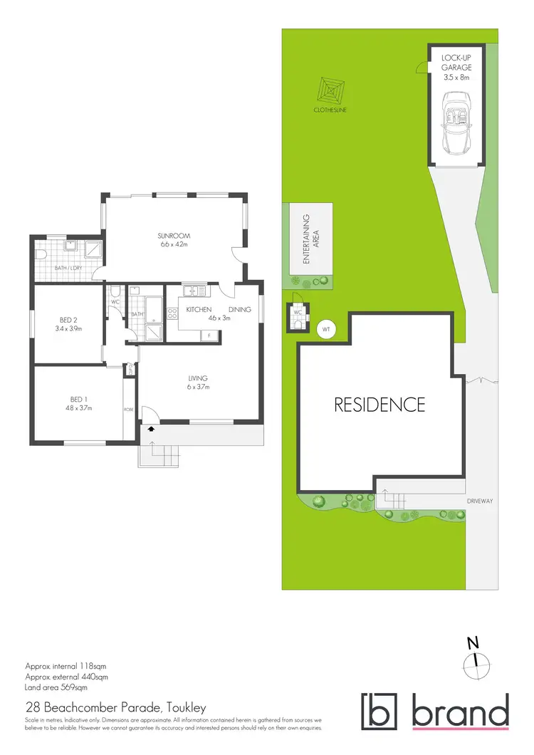 Floorplan of Homely house listing, 28 Beachcomber Parade, Toukley NSW 2263