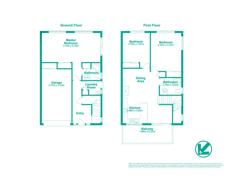 Floorplan of Homely townhouse listing, z4/34 Jasmina Parade, Waterford QLD 4133