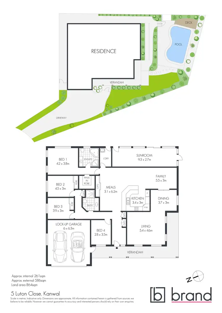 Floorplan of Homely house listing, 5 Luton Close, Kanwal NSW 2259