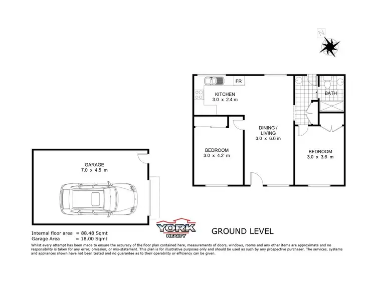 Floorplan of Homely house listing, 2/24 Ladner Street, Drayton QLD 4350
