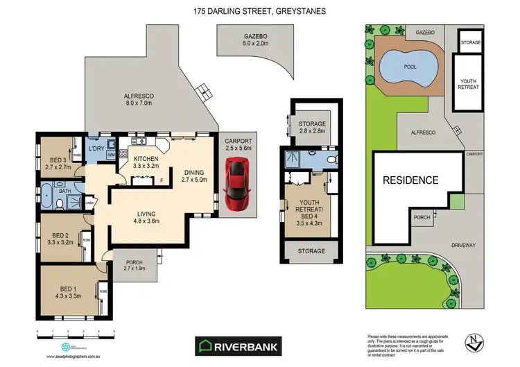 Floorplan of Homely house listing, 175 Darling Street, Greystanes NSW 2145
