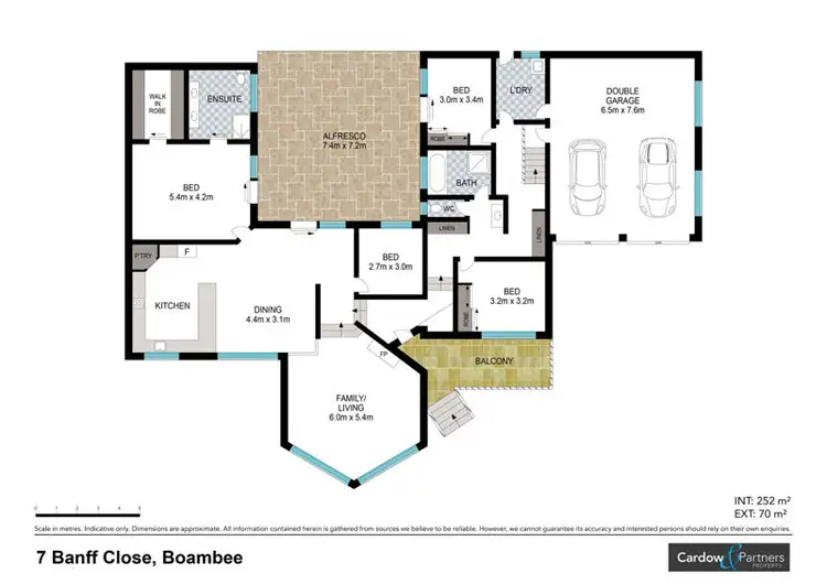 Floorplan of Homely rural property listing, 7 Banff Close, Boambee NSW 2450