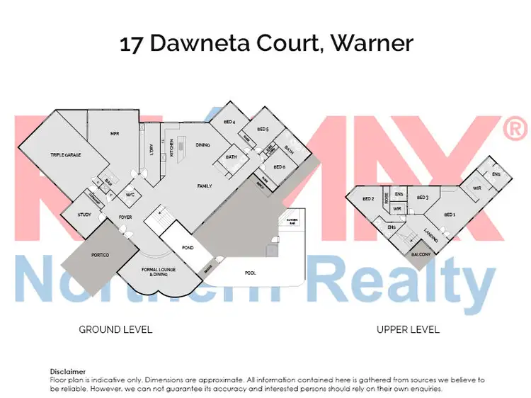 Floorplan of Homely house listing, 17 Dawneta Court, Warner QLD 4500
