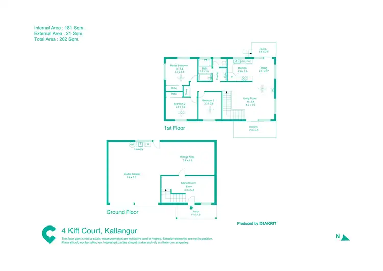 Floorplan of Homely house listing, 4 Kift Court, Kallangur QLD 4503