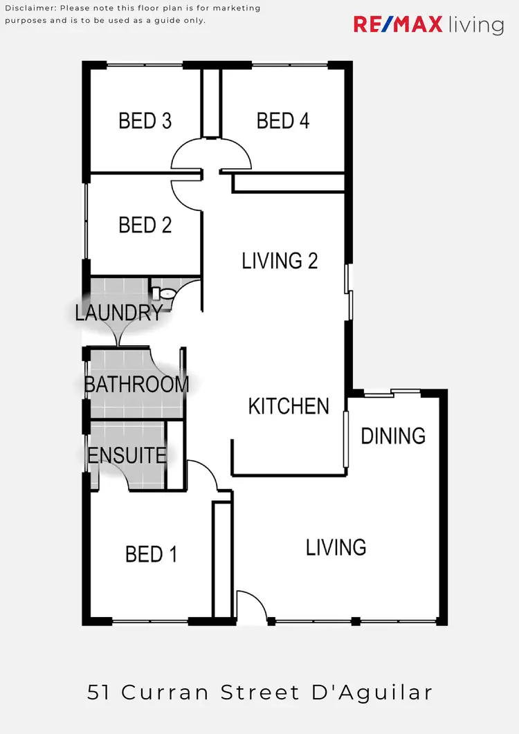 Floorplan of Homely house listing, 51 Curran Street, D'aguilar QLD 4514