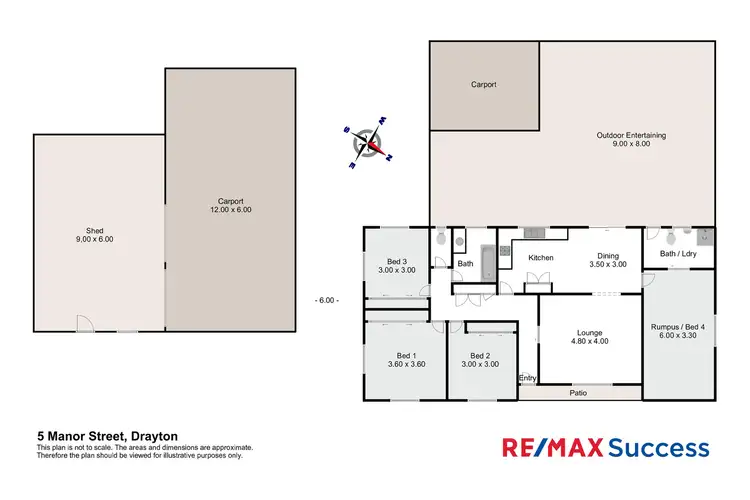 Floorplan of Homely house listing, 5 Manor Street, Drayton QLD 4350