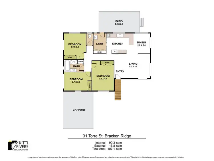Floorplan of Homely house listing, 31 Torre Street, Bracken Ridge QLD 4017