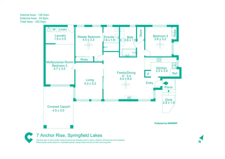 Floorplan of Homely house listing, 7 Anchor Rise, Springfield Lakes QLD 4300