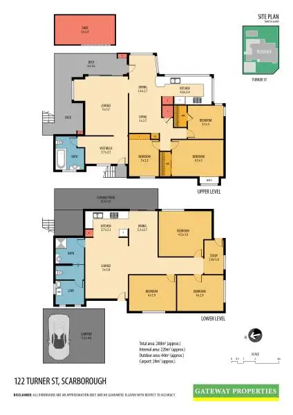 Floorplan of Homely house listing, 122 TURNER STREET, Scarborough QLD 4020