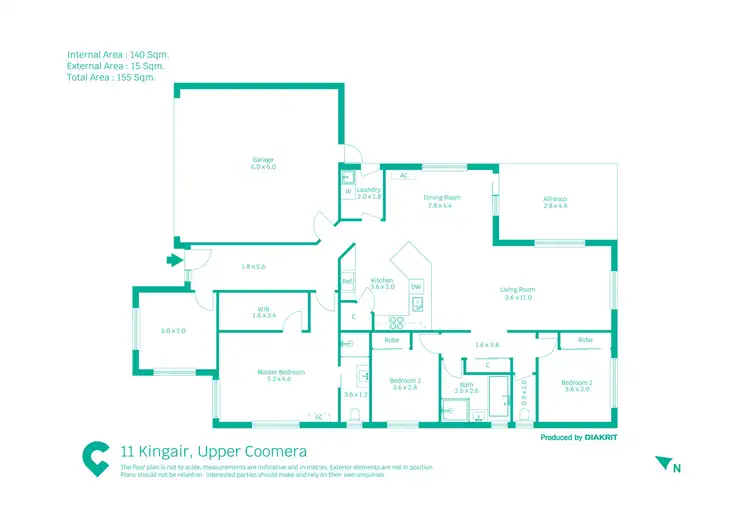Floorplan of Homely house listing, 11 Kingair Road, Upper Coomera QLD 4209
