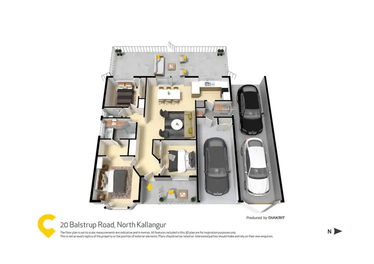 Floorplan of Homely house listing, 20 Balstrup Road North, Kallangur QLD 4503