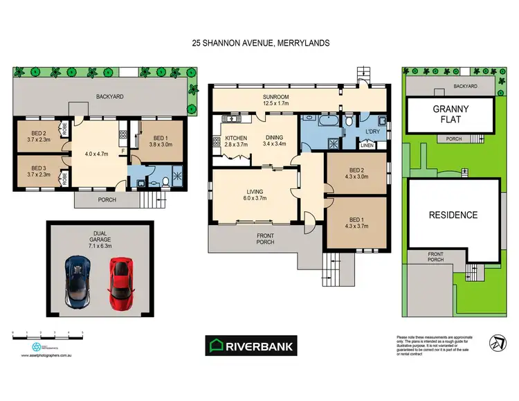 Floorplan of Homely house listing, 25 Shannon Avenue, Merrylands NSW 2160