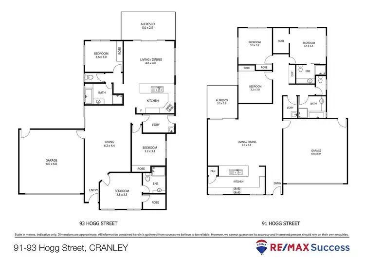 Floorplan of Homely house listing, 91-93 Hogg Street, Cranley QLD 4350