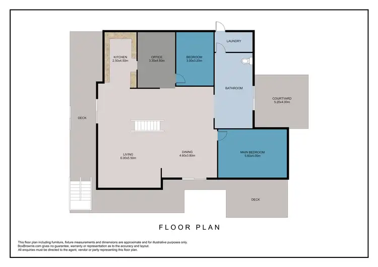 Floorplan of Homely house listing, 47 Ocean Avenue, Slade Point QLD 4740