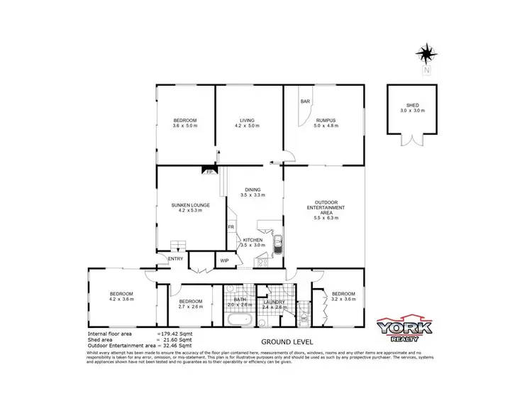 Floorplan of Homely house listing, 39 Wyalla Street, Newtown QLD 4350