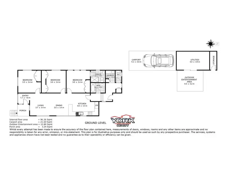 Floorplan of Homely house listing, 19 Goode Street, Newtown QLD 4350