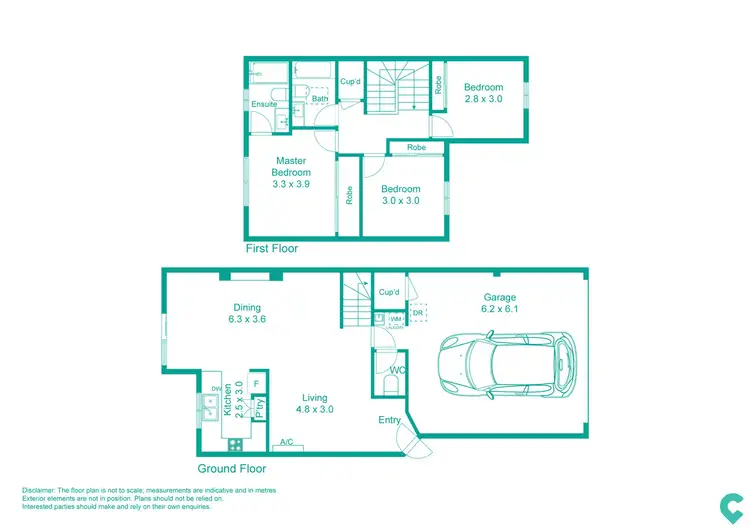 Floorplan of Homely townhouse listing, 30/27 HEATHWOOD STREET, Taigum QLD 4018