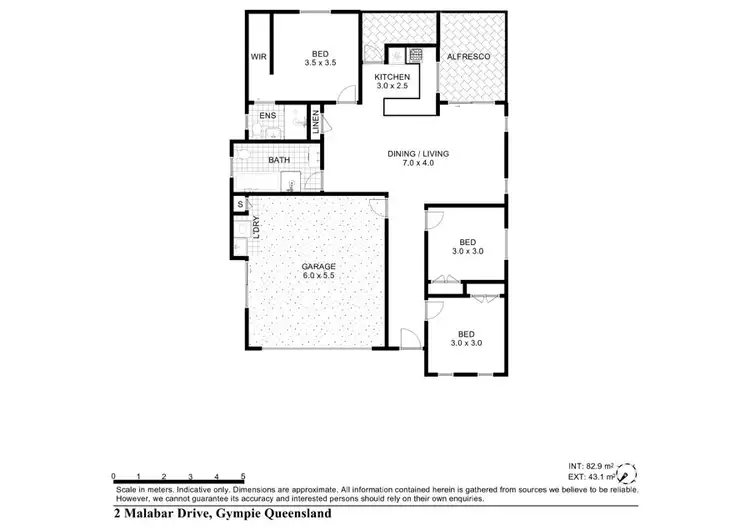 Floorplan of Homely house listing, 2 Malabar Drive, Gympie QLD 4570
