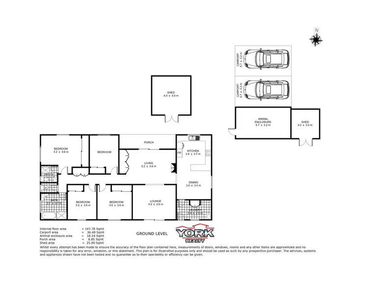 Floorplan of Homely house listing, 9925 New England Highway, Cabarlah QLD 4352