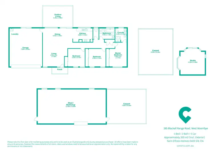 Floorplan of Homely land listing, 285-289 Blackall Range Road, West Woombye QLD 4559