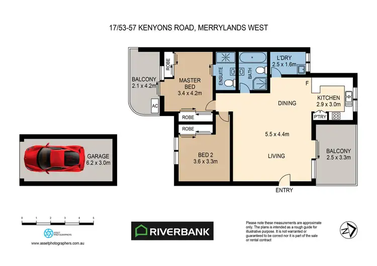 Floorplan of Homely unit listing, 17/53 Kenyons Road,, Merrylands NSW 2160