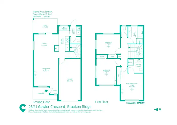 Floorplan of Homely townhouse listing, 26/41 Gawler Crescent, Bracken Ridge QLD 4017