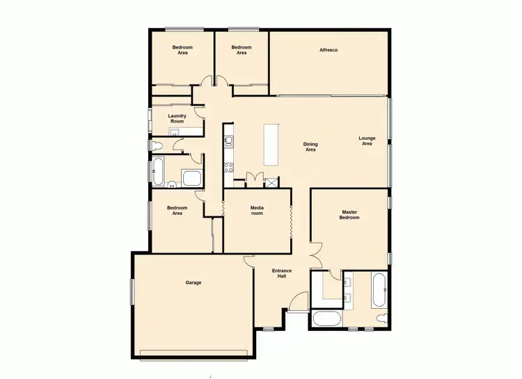 Floorplan of Homely house listing, 6 Hughes Street, Mcdowall QLD 4053
