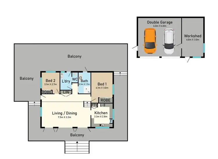 Floorplan of Homely house listing, 259 Camp Creek Road, Lowanna NSW 2450