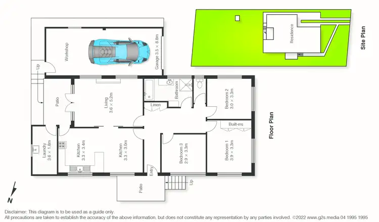 Floorplan of Homely house listing, 51 Pennant Parade, Epping NSW 2121
