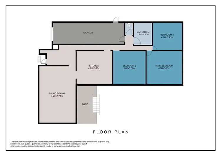 Floorplan of Homely house listing, 34 Stockbridge Street, West Mackay QLD 4740