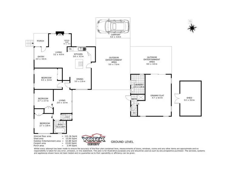 Floorplan of Homely house listing, 16 Horton Street, East Toowoomba QLD 4350
